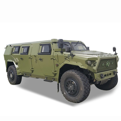 الصين دونغفنغ على الطرق الوعرة سيارة قيادة عسكرية مضادة للرصاص 4x4 محرك ديزل 300 حصان