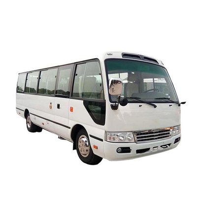 Euro 2 Emission Standard Diesel Coaster Bus 7m 22 مقعدًا ناقل حركة يدوي ميني باص فان