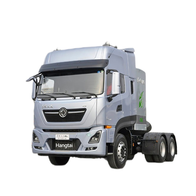 CNG Dongfeng رأس شاحنة مقطورة 460HP 500HP 12 ناقل حركة يدوي