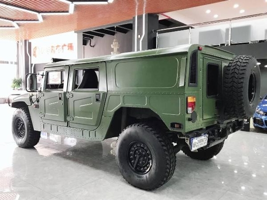 على الطرق الوعرة استطلاع مركبة عسكرية دورية قيادة شرطة سيارة صف مزدوج 4x4 150HP