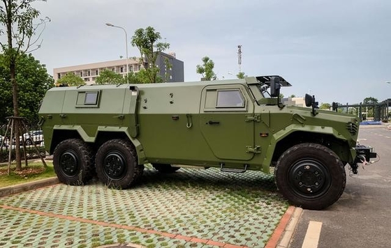 الصين الدفاع عن الرصاص المركبات العسكرية المخصصة للطرق الوعرة 6x6 300hp معدات ساحة المعركة