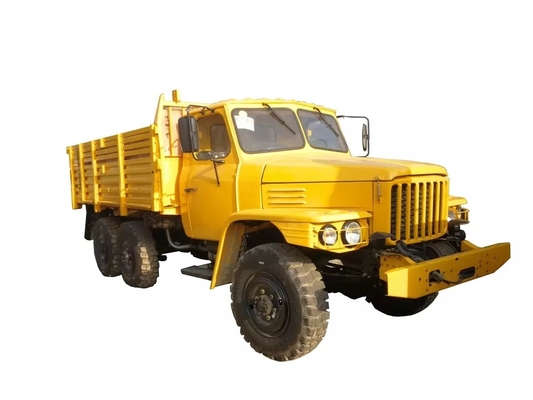 6 × 6 على الطرق الوعرة مركبة عسكرية 5MT Wheel Drive Truck Truck Cummins Engine 155hp