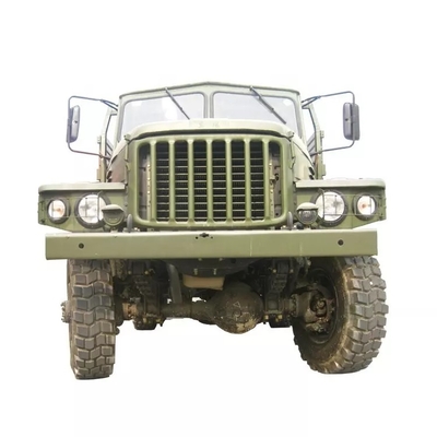 6 × 6 على الطرق الوعرة مركبة عسكرية 5MT Wheel Drive Truck Truck Cummins Engine 155hp