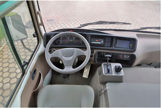 Allision ناقل حركة أوتوماتيكي Coaster Bus 30 مقعدًا 110 كم / ساعة تصدير حافلة سياحية 7.7 م