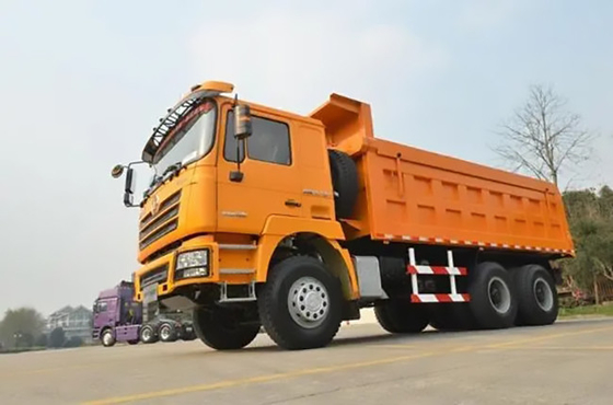 هندسة التعدين 40 طن شاحنة قلابة ثقيلة F3000 Shacman 6x4 ديزل قوة 10MT أقصى قدرة على الصعود 30٪