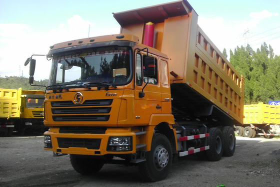 هندسة التعدين 40 طن شاحنة قلابة ثقيلة F3000 Shacman 6x4 ديزل قوة 10MT أقصى قدرة على الصعود 30٪