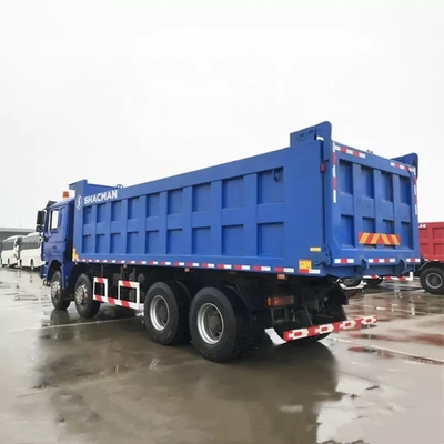 الثقيلة Shacman F3000 8x4 شاحنة قلابة Euro 2 الانبعاثات 380hp 10MT ديزل قلابة تعليق هيدروليكي للكابينة