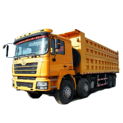 الثقيلة Shacman F3000 8x4 شاحنة قلابة Euro 2 الانبعاثات 380hp 10MT ديزل قلابة تعليق هيدروليكي للكابينة