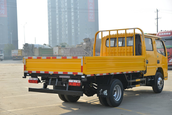 4x2 Light Cargo Truck 5 Seats Light Flatbed Cargo Truck 115hp لاقط