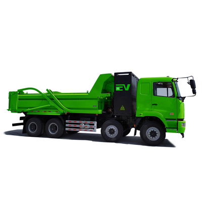 CAMC الطاقة الجديدة الكهربائية الثقيلة شاحنة قلابة 8x4 12 عجلات صفر الانبعاثات مبادلة / شحن البطارية