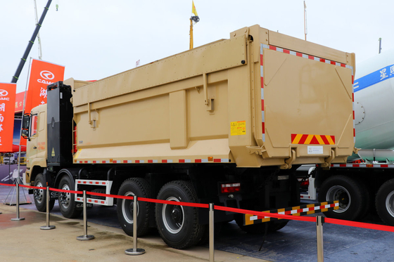 CAMC الطاقة الجديدة الكهربائية الثقيلة شاحنة قلابة 8x4 12 عجلات صفر الانبعاثات مبادلة / شحن البطارية