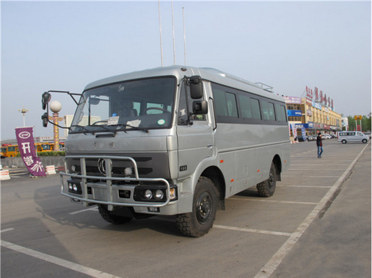 دفع كامل 4x4 على الطرق الوعرة مدرب الديزل Cummins محرك على الطرق الوعرة الحافلة 29 مقعدًا