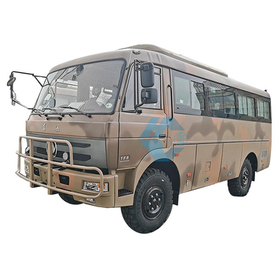 Dongfeng Off Road Vehicles 4x4 6x6 Off Road Bus 6.7m ناقل حركة يدوي