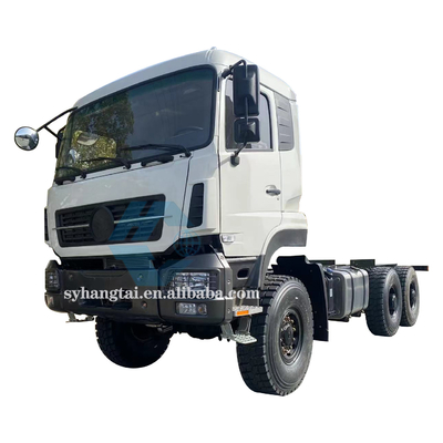 SKD 6 Wheel Drive Truck 330hp ديزل Power 6x6 Off Road Truck 25Ton Cha هيكل