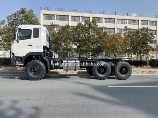 SKD 6 Wheel Drive Truck 330hp ديزل Power 6x6 Off Road Truck 25Ton Cha هيكل