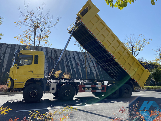 التعدين الثقيل شاحنة قلابة نقل 50 طن شاحنة قلابة 8x4 12 عجلات محرك ديزل