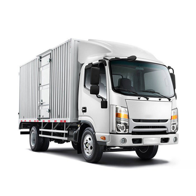 الطاقة الجديدة شاحنات الشحن الكهربائية النقية LHD RHD محرك 130kw المدى 250 كيلومتر الفرامل الهيدروليكية