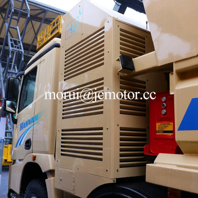 شاحنة قمامة 8x4 من نوع OEM للطاقة الجديدة و خلايا وقود الهيدروجين للبناء الحضري