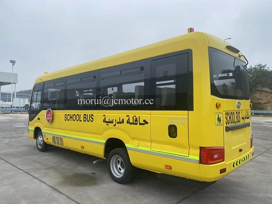 تخصيص محرك ديزل إيفكو 7m 22 مقعد كوستر حافلة المدرسة ناقل نقل يدوي