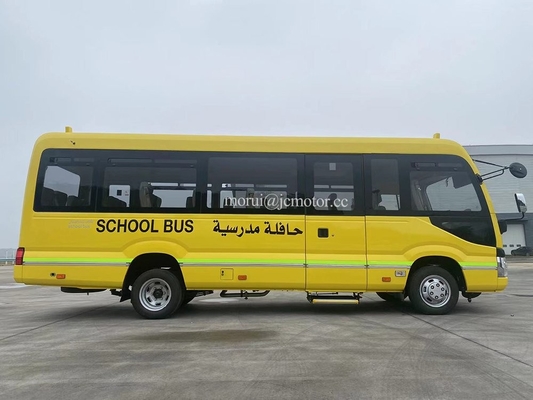 تخصيص 7m Coaster Model طالب مدرسة حافلة المكوك Iveco نظام الهيكل 100kw محرك الديزل