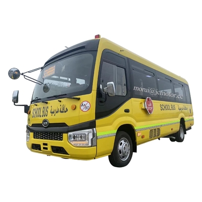 تخصيص 7m Coaster Model طالب مدرسة حافلة المكوك Iveco نظام الهيكل 100kw محرك الديزل