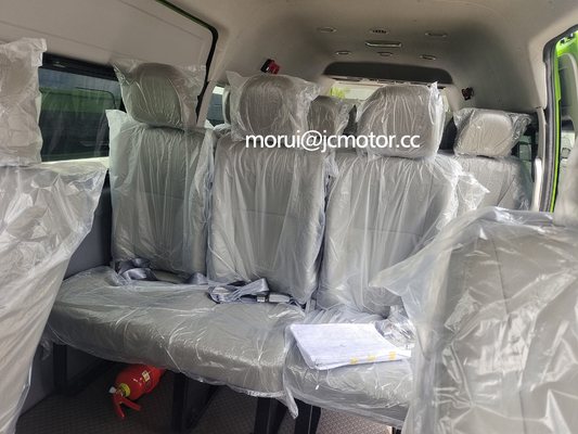 تخصيص أنتيغوا وباربودا RHD Electric City Mini Bus HIACE نموذج 18 مقعد 300km Range Mileage