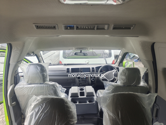 تخصيص أنتيغوا وباربودا RHD Electric City Mini Bus HIACE نموذج 18 مقعد 300km Range Mileage