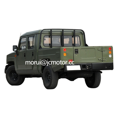 تخصيص مزدوج الصف التعدين 4WD شاحنة ديزل 135 حصان SOFIM محرك 4x4 خارج الطريق النقل سيارة SUV
