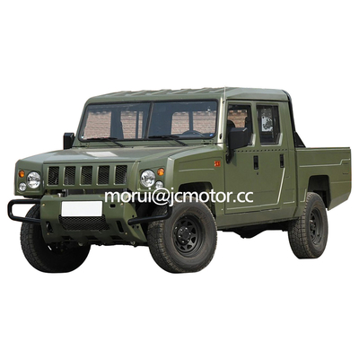 تخصيص مزدوج الصف التعدين 4WD شاحنة ديزل 135 حصان SOFIM محرك 4x4 خارج الطريق النقل سيارة SUV