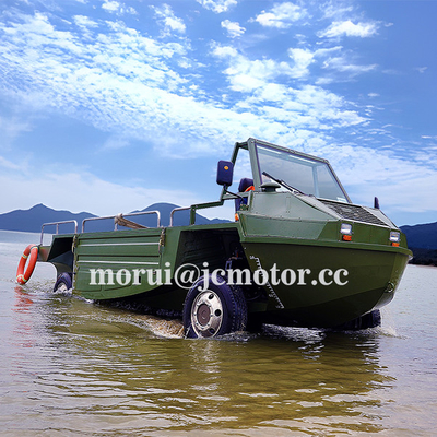 مركبة برية أرضية مخصصة 4WD 1000 كجم / 10 شخص إصدارات الهجينة والوقود للأرض والماء