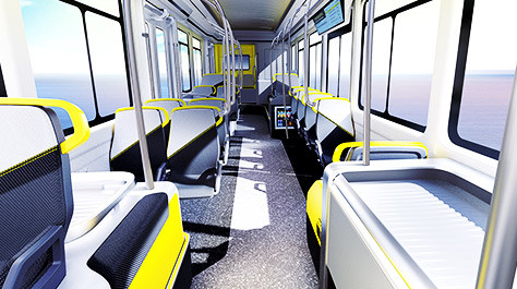 حافلات المدينة الكهربائية CRRC 12m 500KM عدد الكيلومترات 30 مقعد التكوين الاختياري