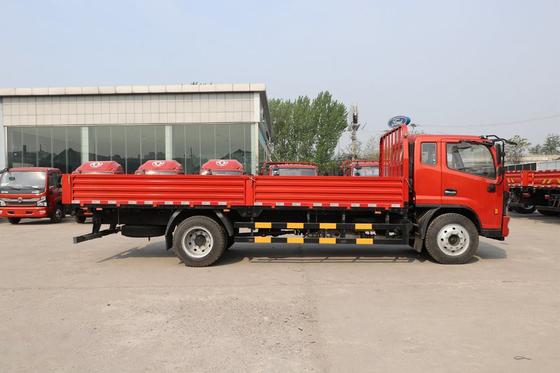 طويل 6800mm شاحنة بضائع خفيفة النقل اللوجستي لوحة عمود 8MT ناقل الحركة الهواء الفرامل
