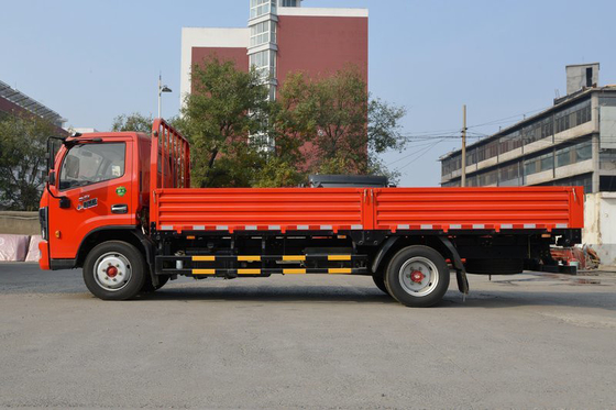DongFeng DFAC 4x2 Column Plate Cargo Medium Truck 190HP YUCHAI Engine كبير طن المحور الخلفي