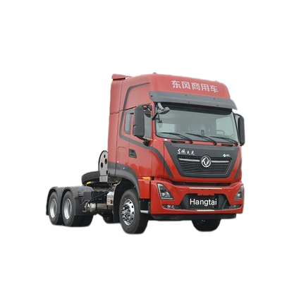 LNG 6x4 شاحنة جرار للخدمة الشاقة 470hp كتلة الجر 39.5 طن النقل اللوجستي