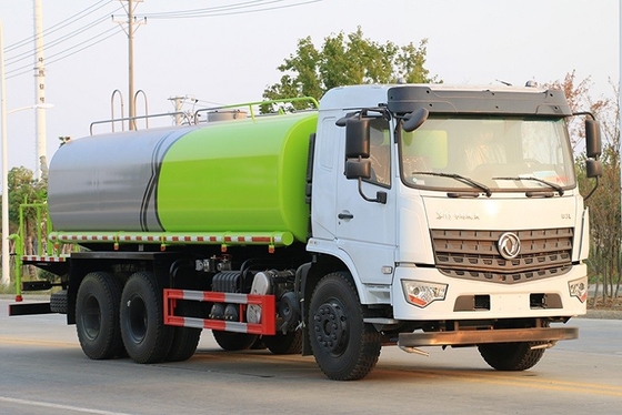 مزدوج المحور الخلفي شاحنة سقي الطريق الثقيلة 6x4 16 Cbm 14470kg خزان