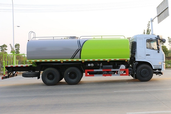 مزدوج المحور الخلفي شاحنة سقي الطريق الثقيلة 6x4 16 Cbm 14470kg خزان