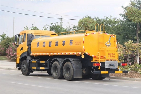 الثقيلة 6x4 290HP البلدية الصرف الصحي شاحنة 9MT 20cbm مركبة الرش