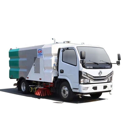 شاحنة الصرف الصحي البلدية بالديزل 4x2130 HP Wheelbase 3300mm Street Sweeper Truck