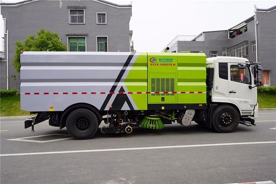 16 CBM Municipal Sanitation Truck Wheelbase 5000mm 210 HP Sweeper Cleaning Truck