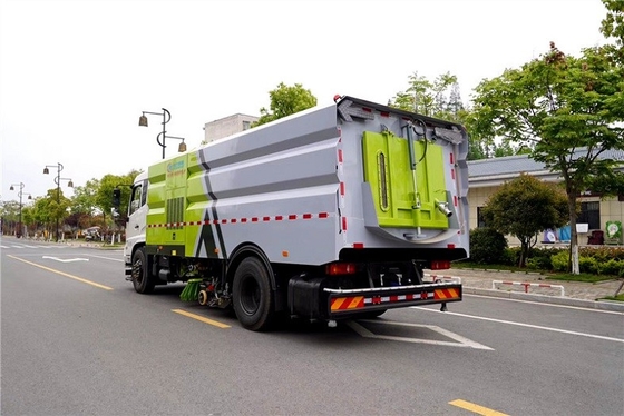 16 CBM Municipal Sanitation Truck Wheelbase 5000mm 210 HP Sweeper Cleaning Truck