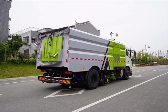 16 CBM Municipal Sanitation Truck Wheelbase 5000mm 210 HP Sweeper Cleaning Truck