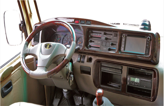 Power Doors Coaster Buses 7M Business Diesel 10-23 Seats Luxury City Bus