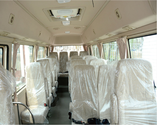 Power Doors Coaster Buses 7M Business Diesel 10-23 Seats Luxury City Bus