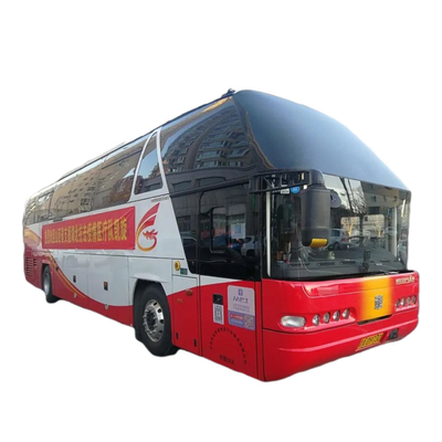 375 HP 49 Seater Luxury Coach Travel لون مخصص Euro 5 6 ناقل حركة يدوي