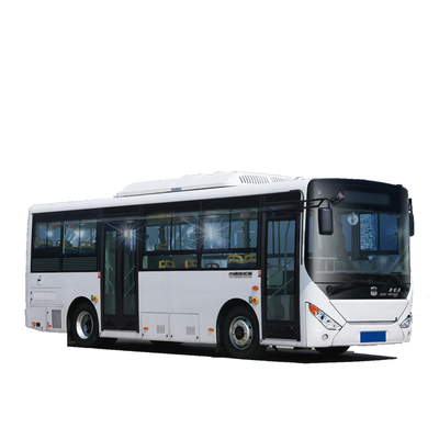 28 Seater Pure Electric City Transport Bus 8 متر يسار التوجيه مع مكيف الهواء