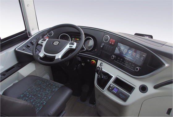 Cummins Engine Diesel Bus Coach EEC BUS 400hp Euro 6 الانبعاثات 51 مقعدًا