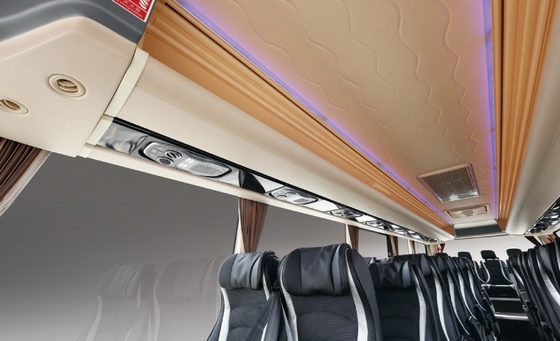 37 Seater Luxury Coach Travel ديزل 270 حصان داخلي ارتفاع 2 متر 6MT ناقل الحركة