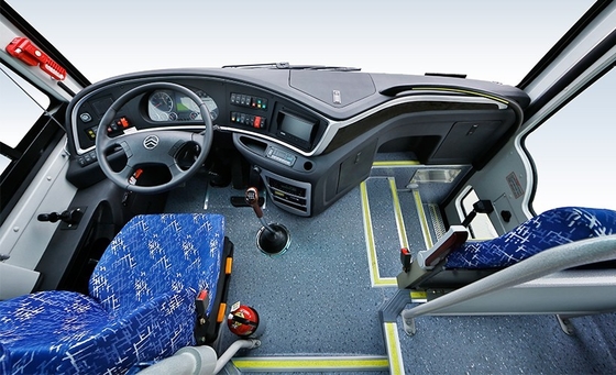 Euro 6 Emission 245hp Diesel Bus Coach 24-40 مقعدًا بتقنية كتم الصوت NVH