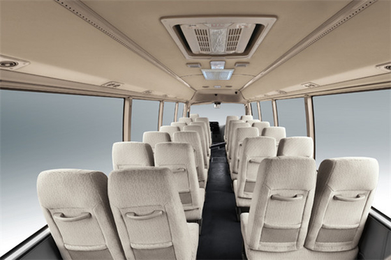 33 مقعدًا EV Coaster Buses 8m Electric Coach Commuter Bus ناقل حركة أوتوماتيكي
