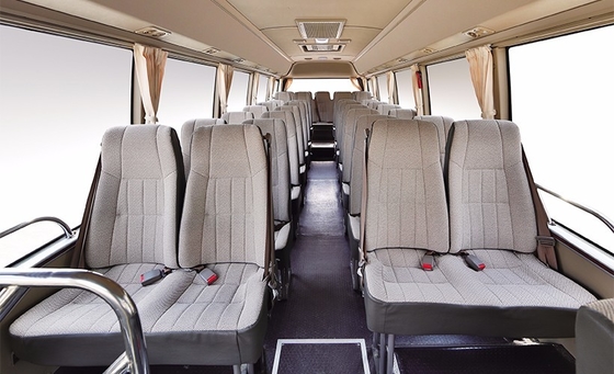 33 مقعدًا EV Coaster Buses 8m Electric Coach Commuter Bus ناقل حركة أوتوماتيكي